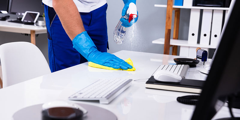 hire an office building cleaning company